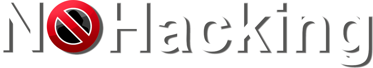 Logo No Hacking